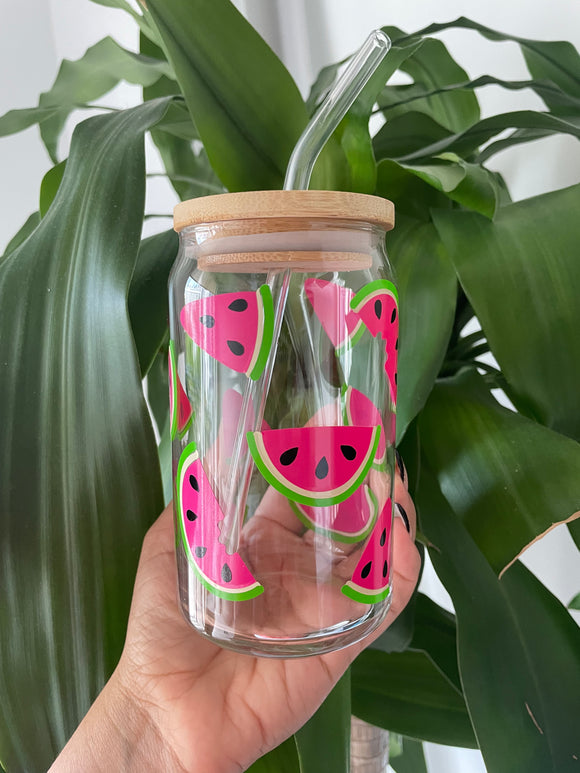 Watermelon Glass Cup